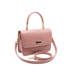 Blush Grace Crossbody Bag – Soft Sophistication