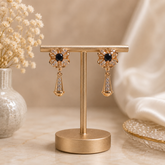 Bow Style Earrings – Sweet Elegance in Every Detail (Black)