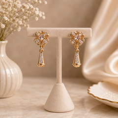 Bow Style Earrings – Sweet Elegance in Every Detail (Brown)