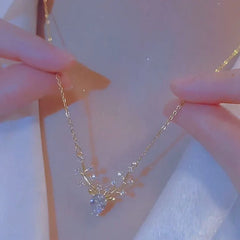Crystal Diamond Deer Gold
