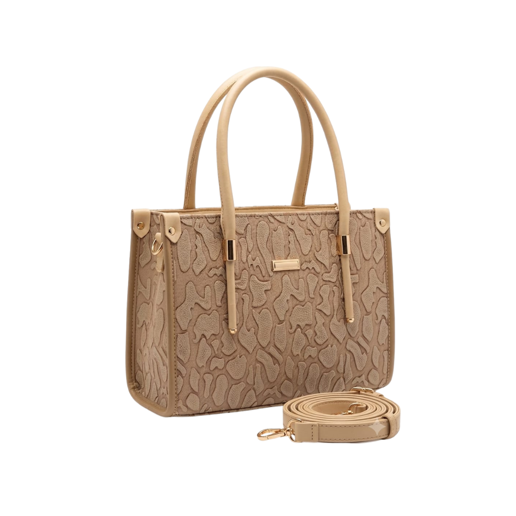 Emboss Luxe Tote – Where Texture Meets Timeless Elegance