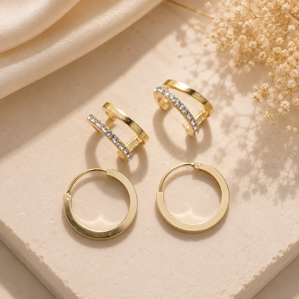 Full Ear Tops Earrings – Bold & Chic Statement