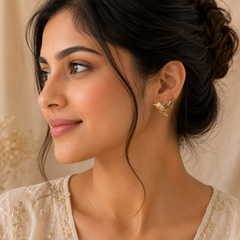 Parrot Tops Earrings – Playful Charm with a Trendy Touch