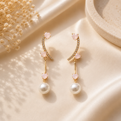 Long Pearl Earrings – Timeless Elegance in Every Drop