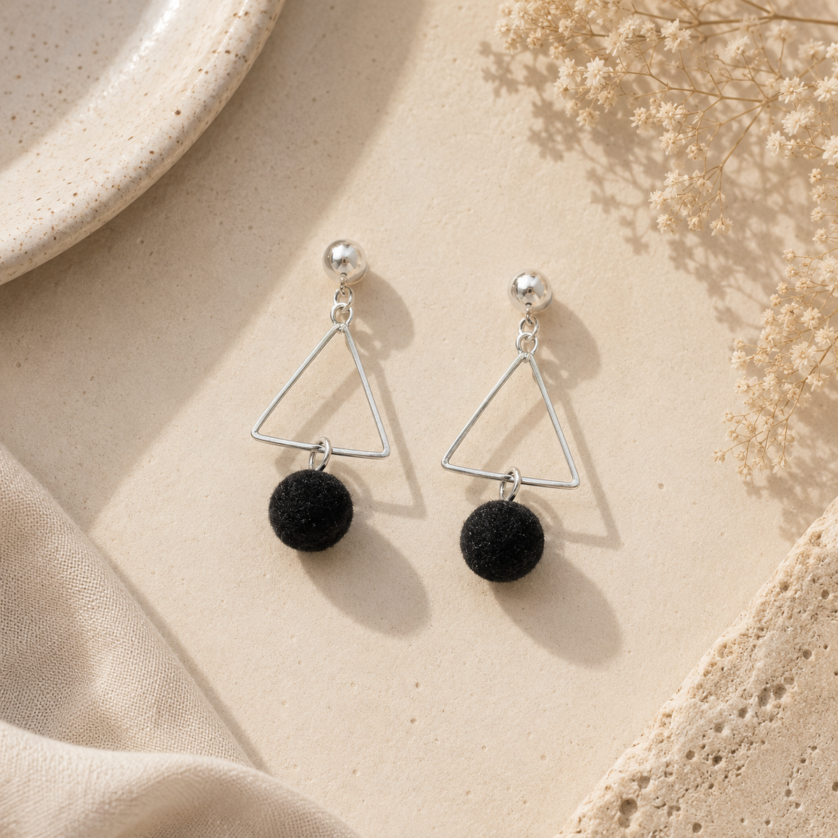 Soft Ball Pearl Earrings – Subtle Elegance with a Modern Touch