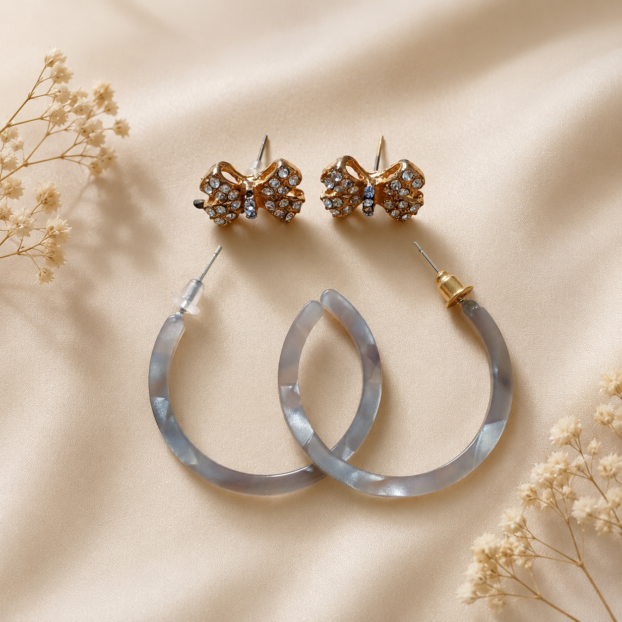 Pair Tops Design Earrings – Everyday Chic in a Minimal Style