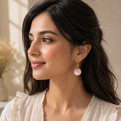 Soft Ball Earrings – Minimal Elegance for Everyday Style