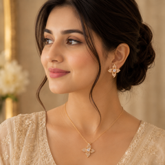 Gold Necklace Set – Classic Luxury, Effortless Style