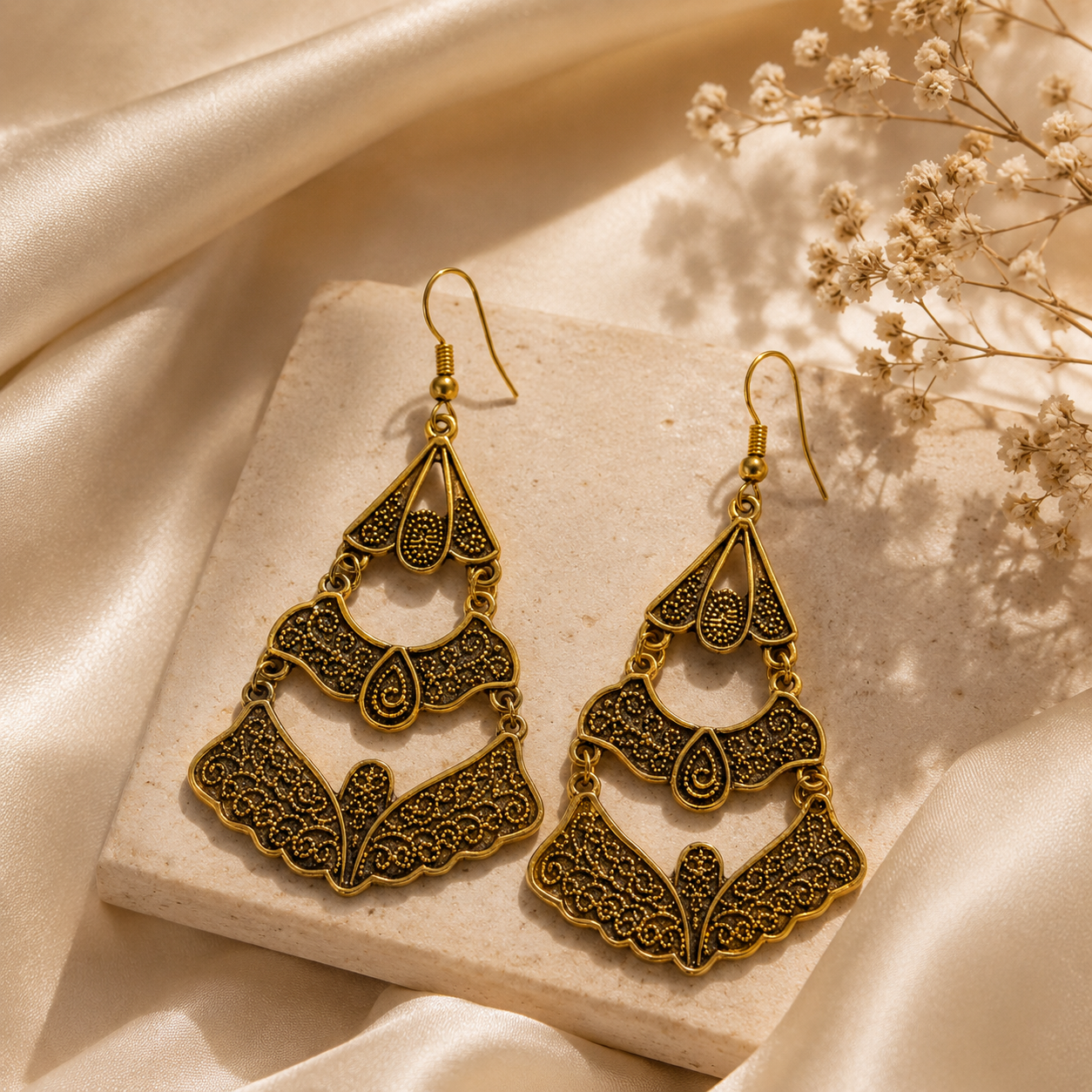 Drop Long Earrings – Sleek & Elegant Statement