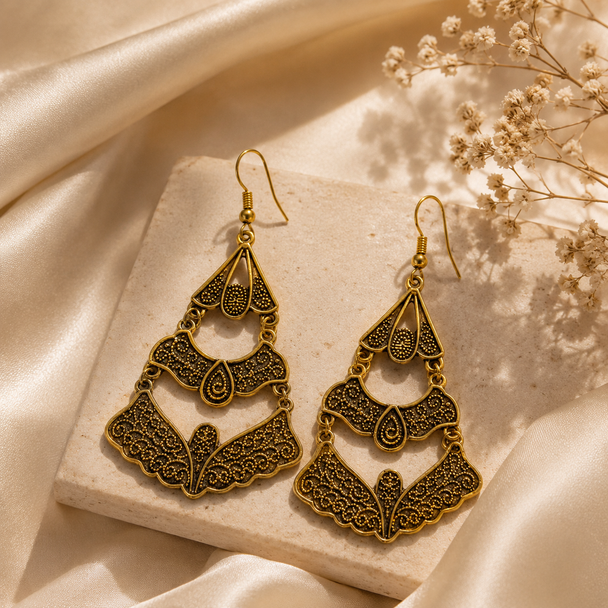Drop Long Earrings – Sleek & Elegant Statement