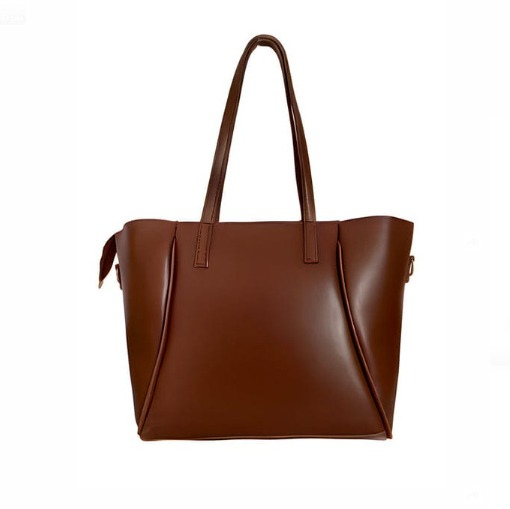 Sleeve Tote Bag Brown