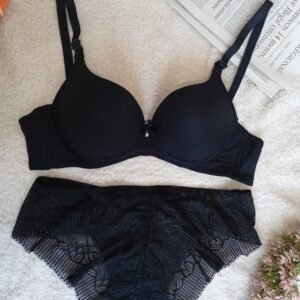 T-Shirt Wired Padded Bra Pearl with Matching Panty