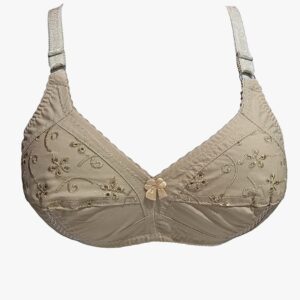 Chikan Full Cup Embroidered Bra – Graceful Support