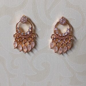 Earring Jhumka Pink