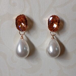 Drop Pearl Earrings