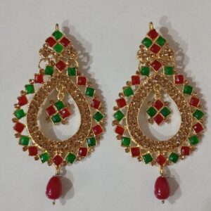 Multicolor Drop Long Earrings