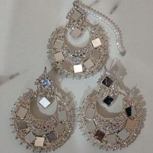 Mirror Design Earrings