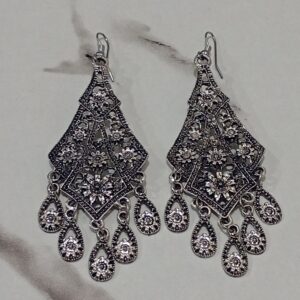 Silver Drop Earrings