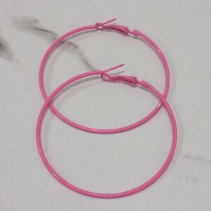 Large Circle Design Earrings