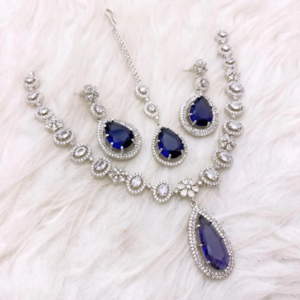 Blue Blushing Beauty Jewelry Set
