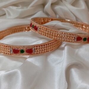 Praxis Golden Bangle Set of 2 (2.10)