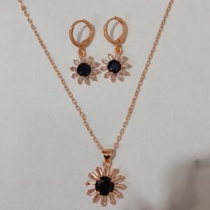 Rose Gold Snowflake Set