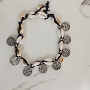 Sea Shell with Coin Necklace